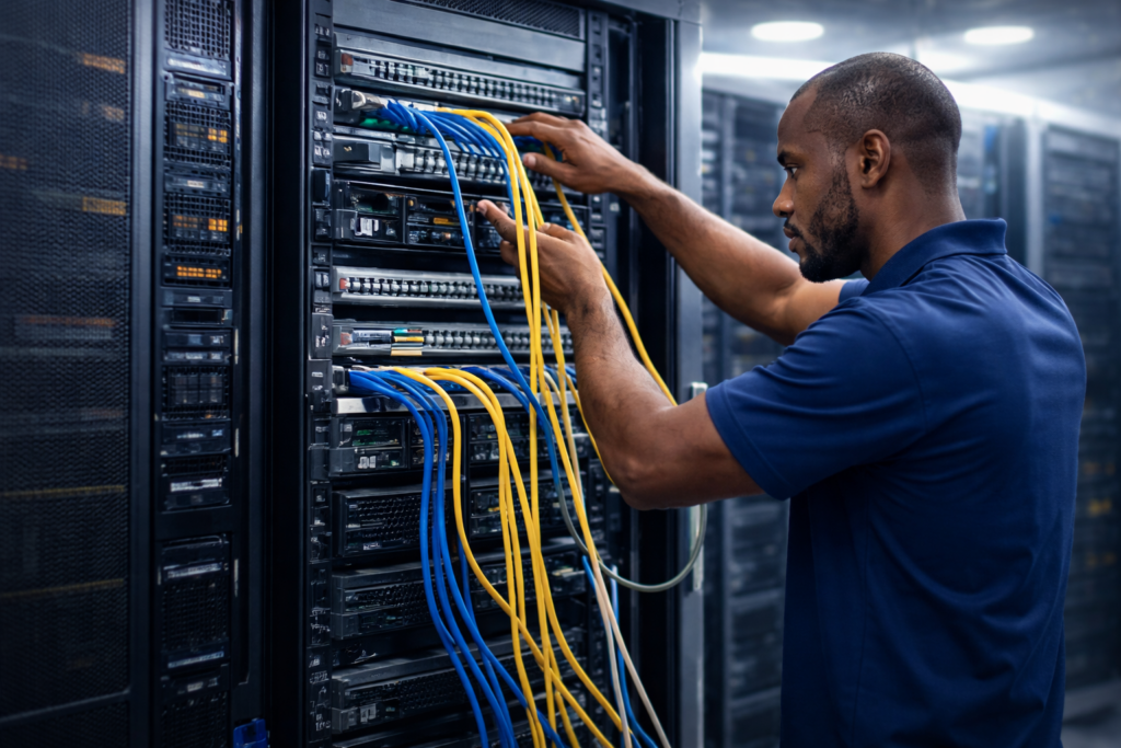 server room networking service