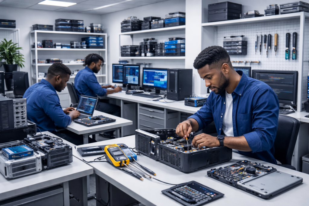 computer service and it support area