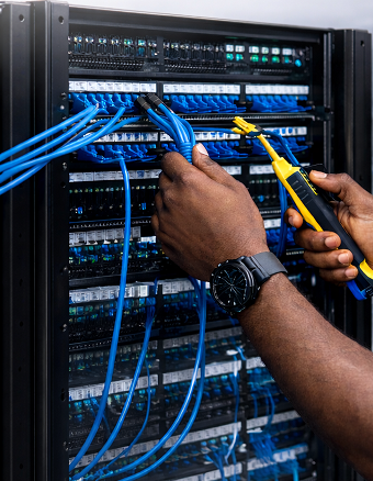 network installation portfolio image
