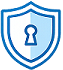 reliable and secured icon home